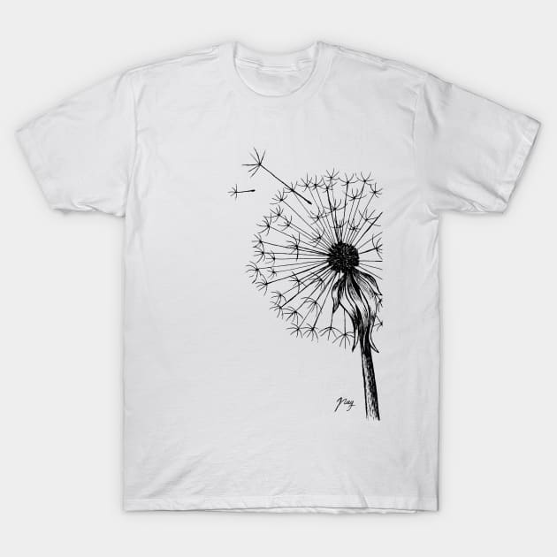 Dandelion T-Shirt by Akbaly